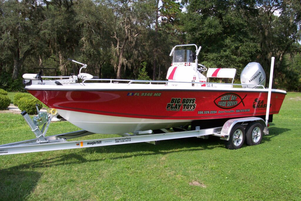 Great Day Guide Service boat